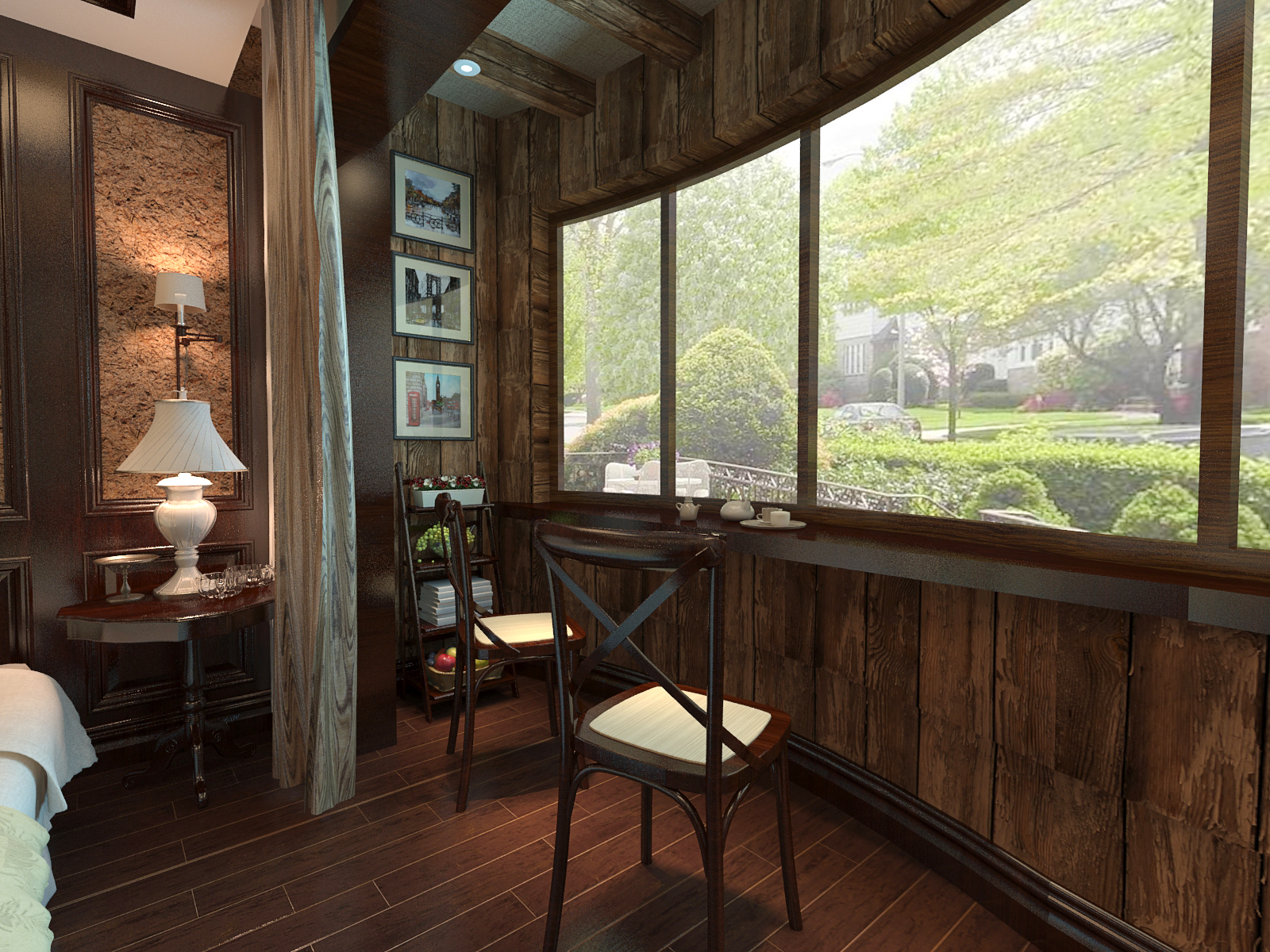 中西结合套房九