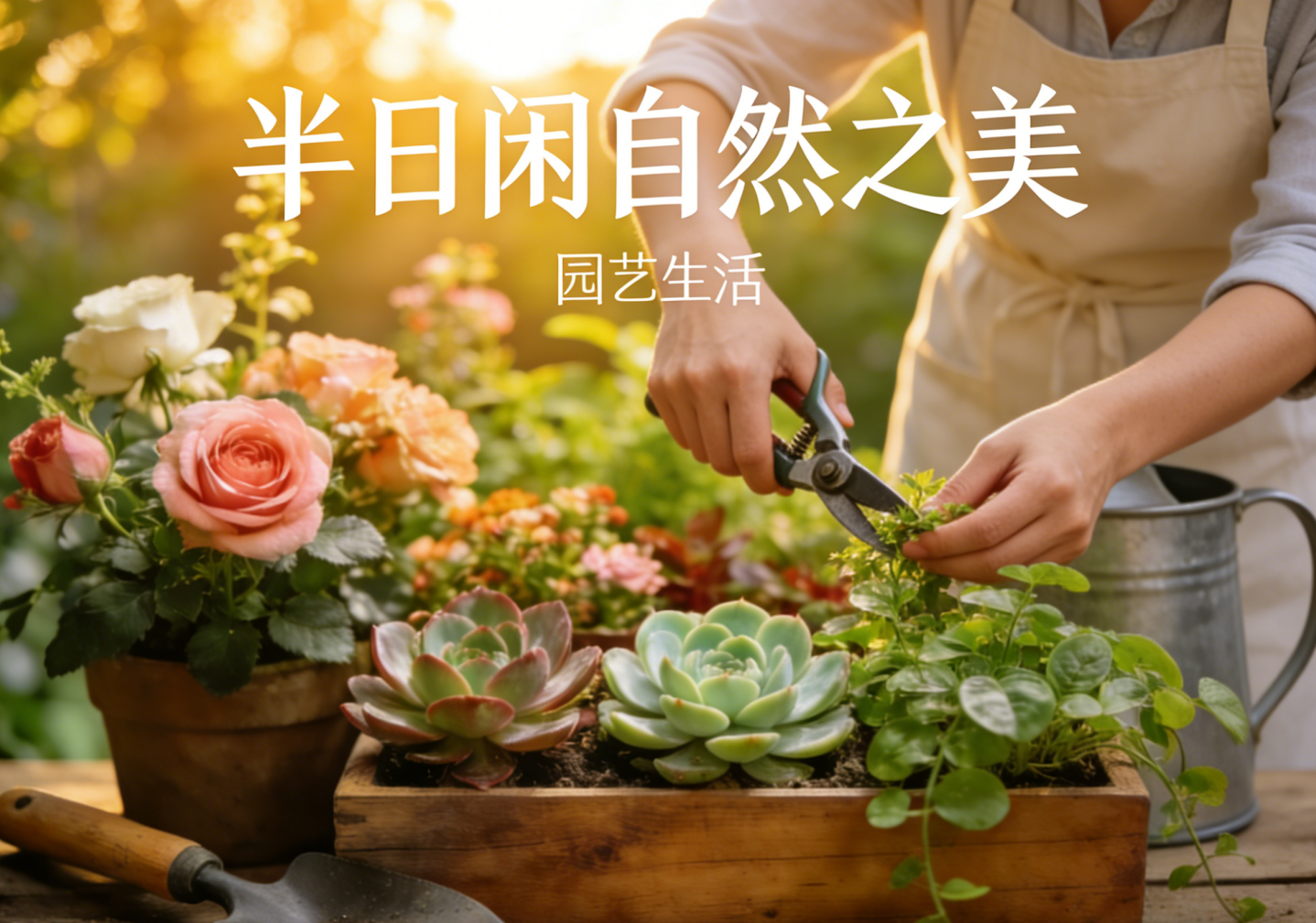 「半日闲」慢生活理念、自然疗愈、回归本真